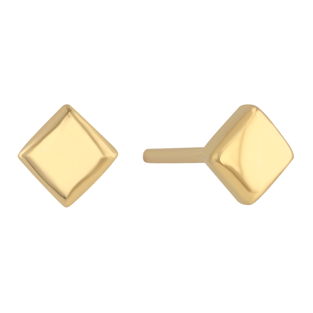 BOMBACHO SQUARE STUD EARRINGS