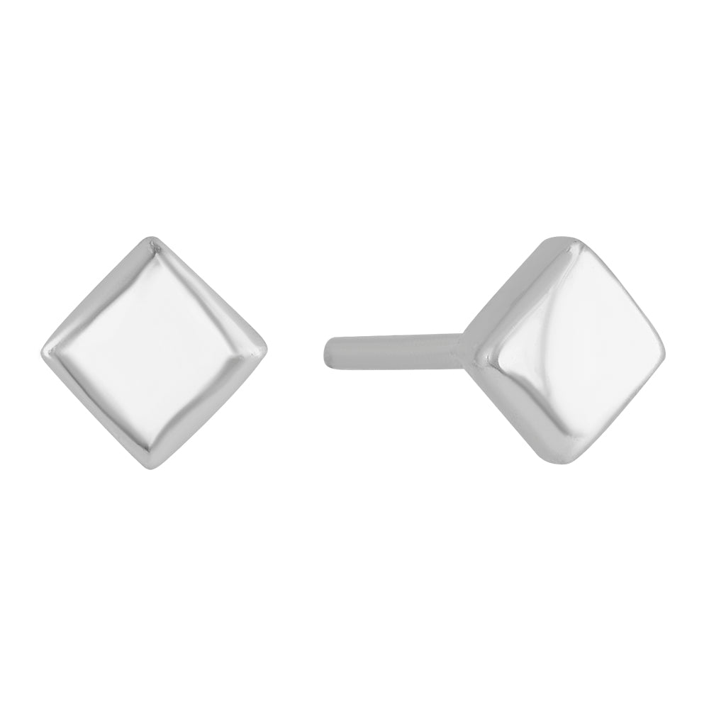 BOMBACHO SQUARE STUD EARRINGS