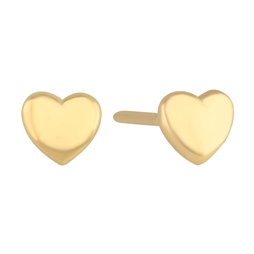 BOMBACHO HEART STUD EARRINGS