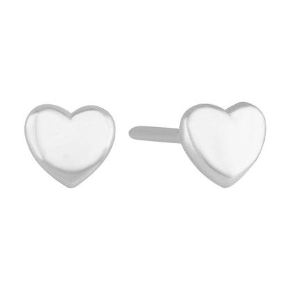 BOMBACHO HEART STUD EARRINGS